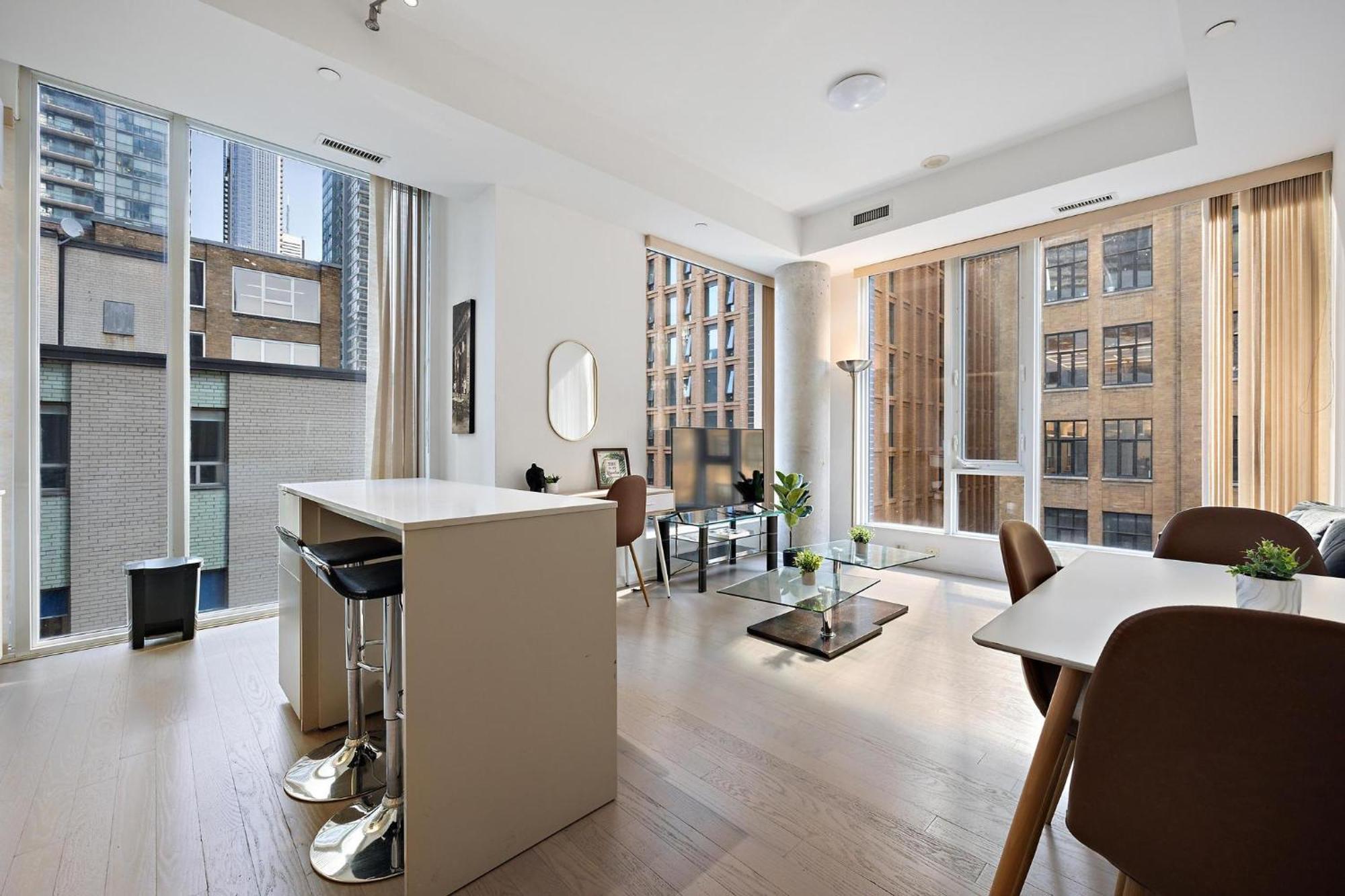 Trendy 1Bedroom Downtown Toronto Condo Buitenkant foto